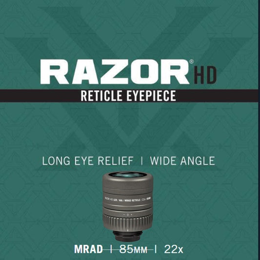 Vortex Optics RS-85REM Razor HD Reticle Eyepiece Ranging (MRAD) Reticle - RS-85REM