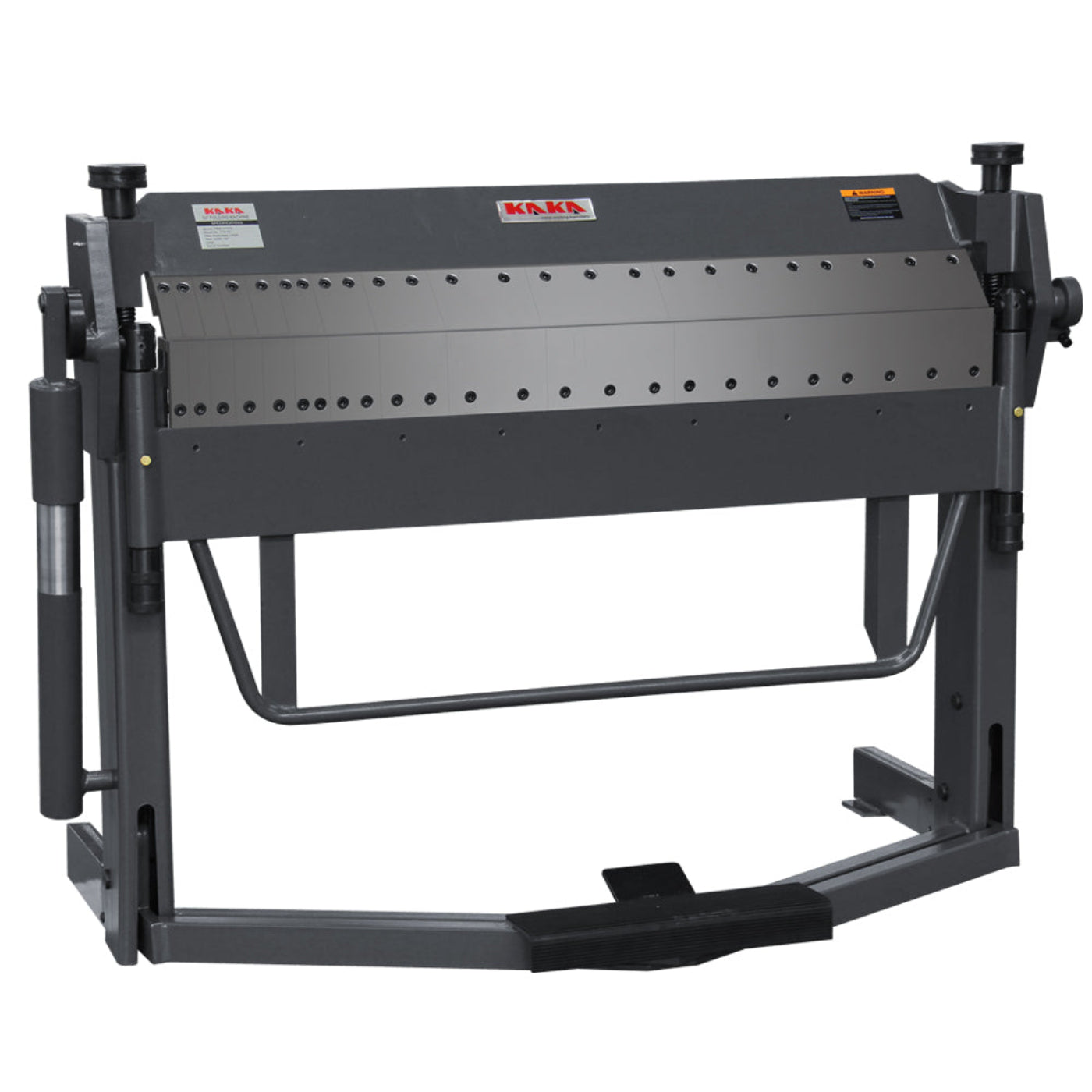 KAKA Industrial PBB-5014A, 50-Inch Pan and Box Brake Foot Clamp, Max Clamping Bar Lift 1.9 Inch, Max Box Depth 2 Inch, Folding Angle 0-135 Degree, Sheet Metal Folding Machine - 173162