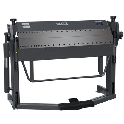 KAKA Industrial PBB-5014A, 50-Inch Pan and Box Brake Foot Clamp, Max Clamping Bar Lift 1.9 Inch, Max Box Depth 2 Inch, Folding Angle 0-135 Degree, Sheet Metal Folding Machine - 173162