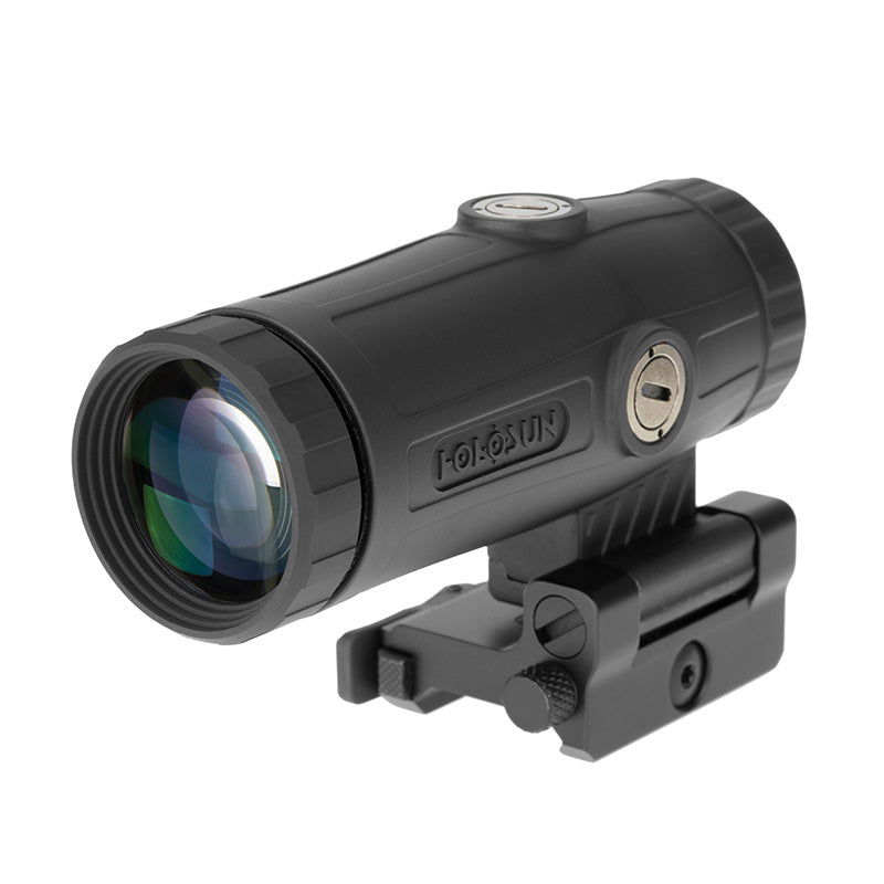Holosun Solar Failsafe Advanced Special Purpose Reticle Red Dot Reflex Sight (ARO-EVO-SPR-RD) with  3X Magnifier (HM3X)