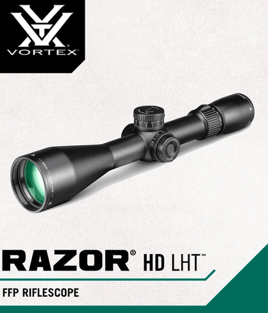 Vortex Optics Razor HD LHT 4.5-22x50 First Focal Plane Riflescope XLR-2 (MOA) Reticle, 30 mm Tube- RZR-42201