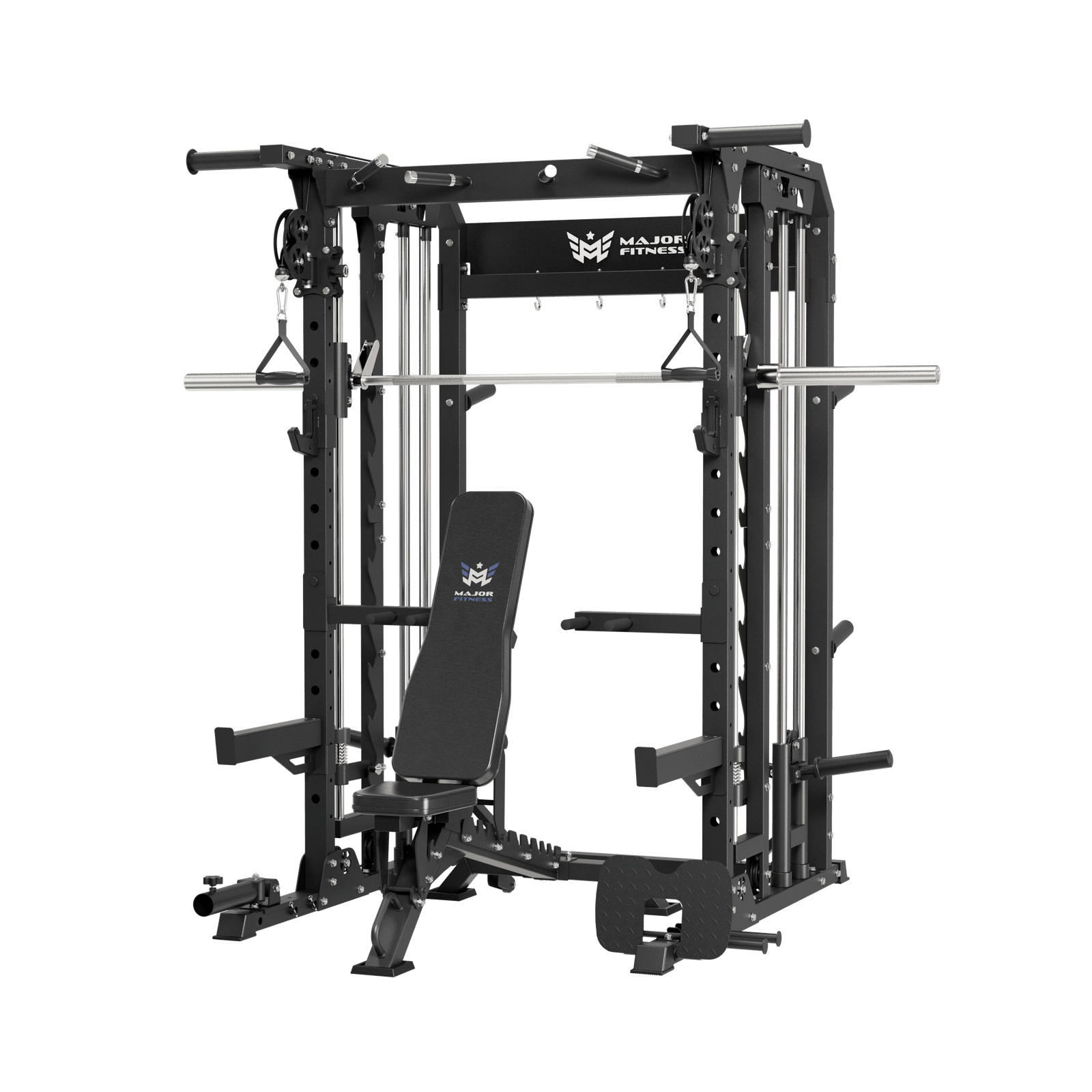 MAJOR FITNESS All-In-One Home Gym Smith Machine Spirit B52 - B52BL