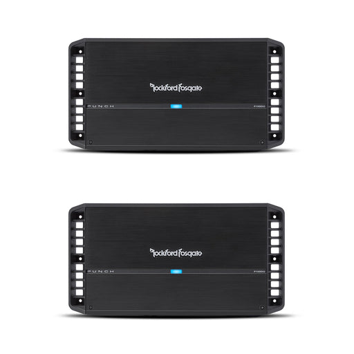 Rockford Fosgate P1000X2 Punch 1,000W 2 Channel Stereo Amplifier System 2 Pack - 194194