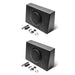 Rockford Fosgate P30010T Punch 10" 300W Powered Subwoofer Enclosure 2 Pack - 194553