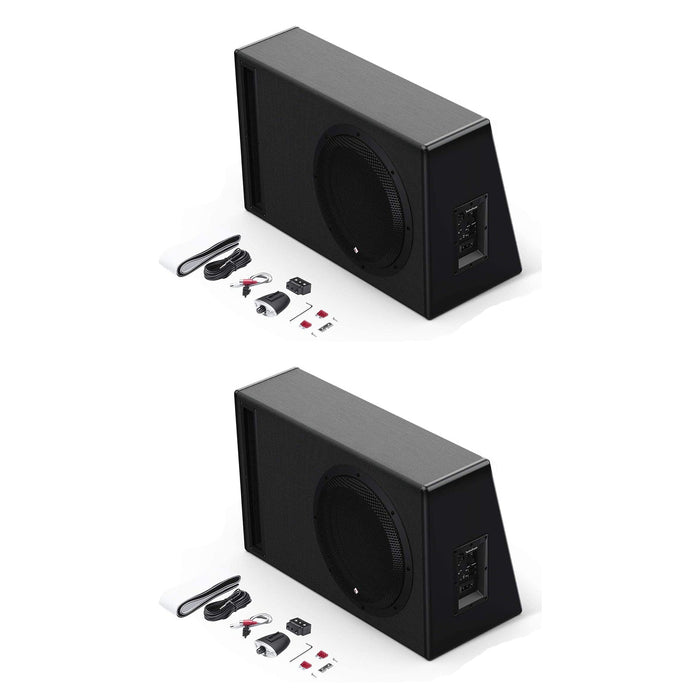 Rockford Fosgate P500-12P Punch 12" 500W Powered Ported Woofer System 2 Pack - 194745