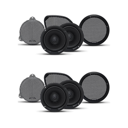 Rockford Fosgate TMS65 Power Harley Davidson 6.5" Motorcycle Speakers 2 Pack - 195667