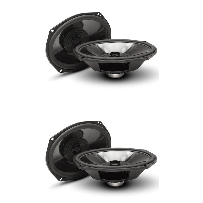 Rockford Fosgate TMS69 Power 6x9" Full Range Bag Lid Motorcycle Speakers 2 Pack - 195443