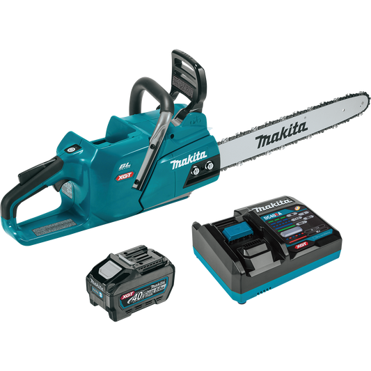 Makita GCU04T1 40V MAX XGT Brushless Cordless 18" Chain Saw Kit (5.0Ah) - GCU04T1