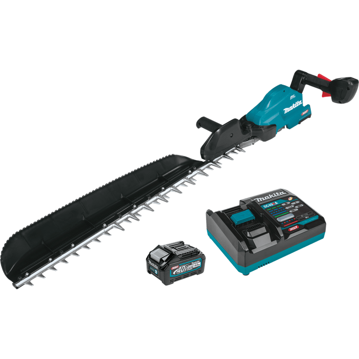 Makita 40V Max XGT Brushless Cordless 30" Single‑Sided Hedge Trimmer Kit 4.0Ah - GHU05M1