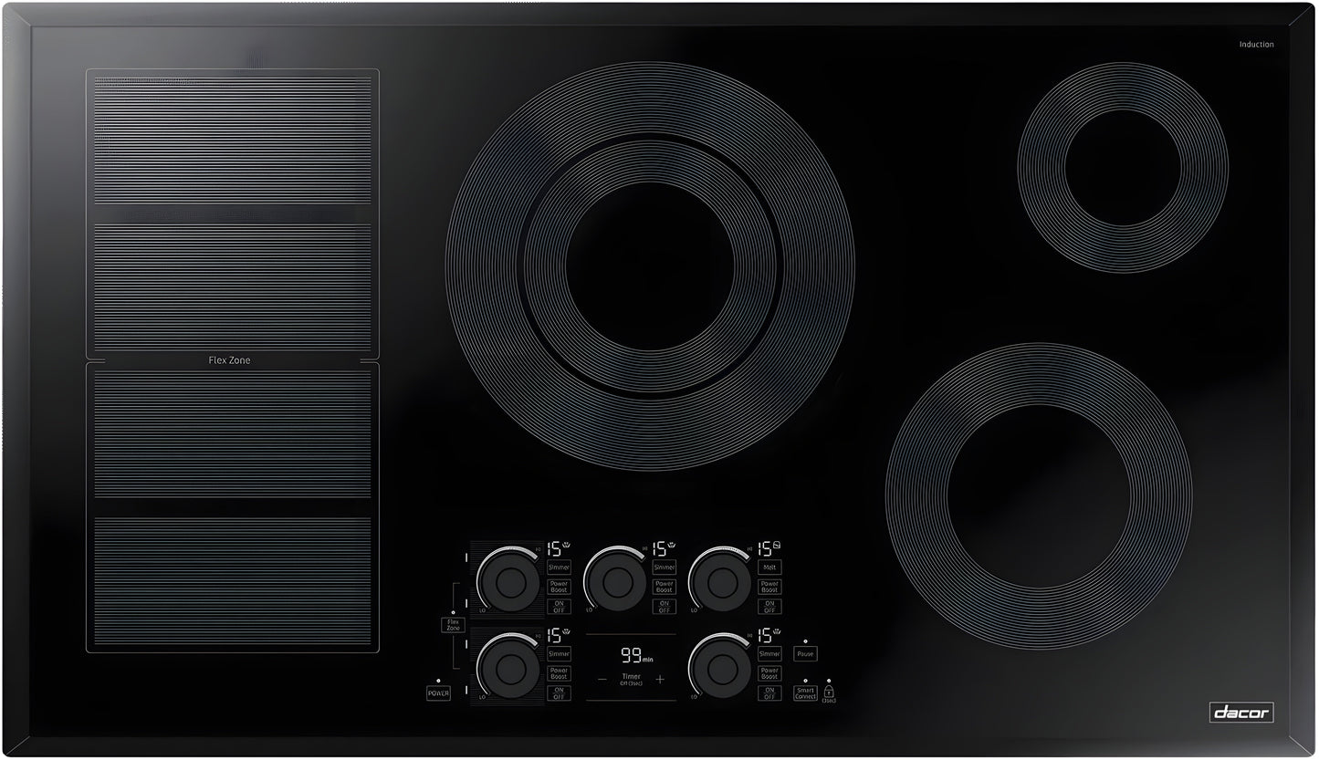 DACOR 36" Induction Cooktop - DTI36P876BB-KT
