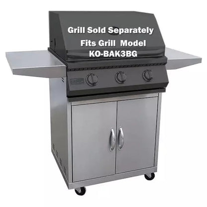 Kokomo Burner Grill Cart - KO-BAK3BG-C - KO-BAK3BG-C