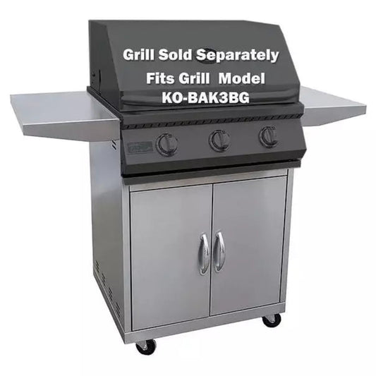 Kokomo Burner Grill Cart - KO-BAK3BG-C - KO-BAK3BG-C