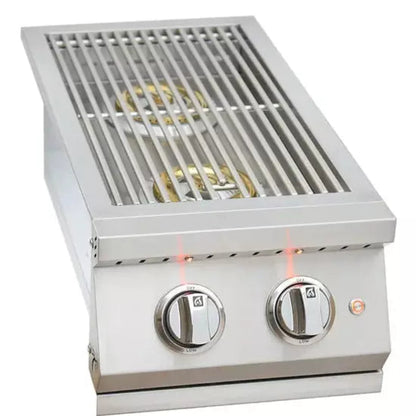 Kokomo Grills Professional Double Side Burner with removable cover - KO-BAK2BG-PRO