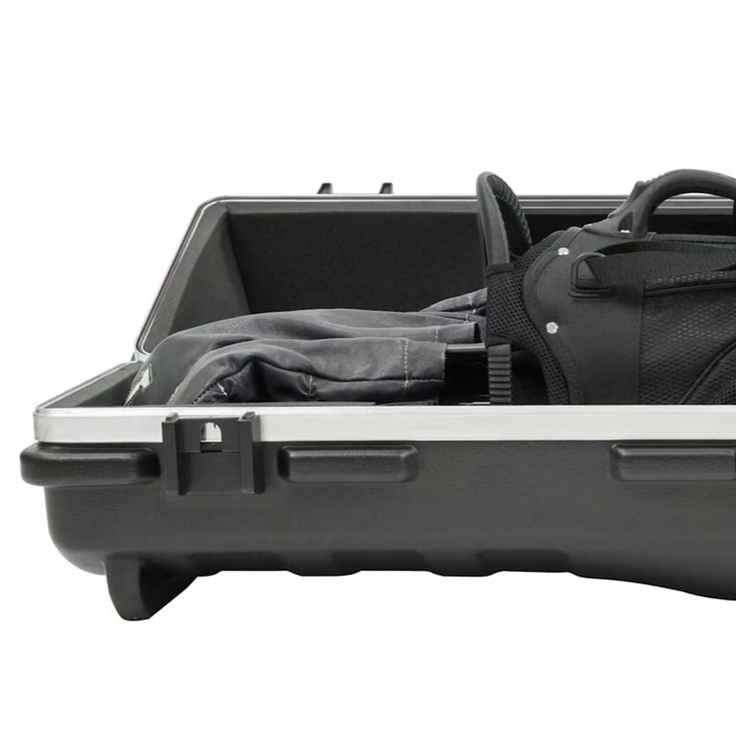 SKB Cases ATA Deluxe Hard Plastic Storage Wheeled Golf Bag Travel Case (3 Pack) - 174522