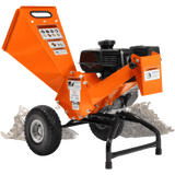 Super Handy GUO074 Mini Wood Chipper Shredder Mulcher Heavy Duty 7HP Compact Design 3" Max Cutting Capacity New