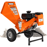 Super Handy GUO074 Mini Wood Chipper Shredder Mulcher Heavy Duty 7HP Compact Design 3" Max Cutting Capacity New