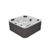 Luxury Spas - Studio Series Eclipse 6 Person Cloud Gray - Backyard Provider