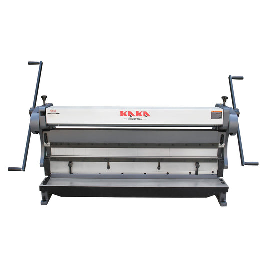 KAKA Industrial 3-IN-1/5216 52INCH Sheet Metal Brake, High Efficiency, 16 Gauges Shear Brake Roll Combination, Versatility, Solid Construction, Sheet Metal Brakes, Shears and Slip Roll Machine - 171008
