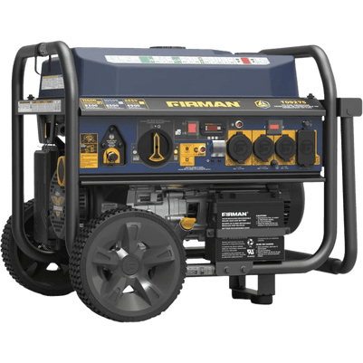 Firman Tri-Fuel Generator 9200W/11400W 120V/240V 50 Amp Electric Start With CO Alert New - T09275 - Backyard Provider