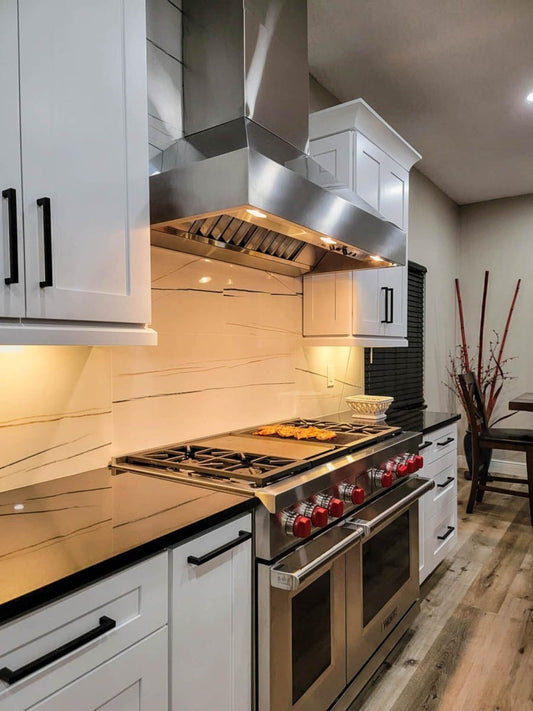 Proline Wall-Mounted Range Hood, Ducted, Variable CFM, Stainless Steel – ProVWC