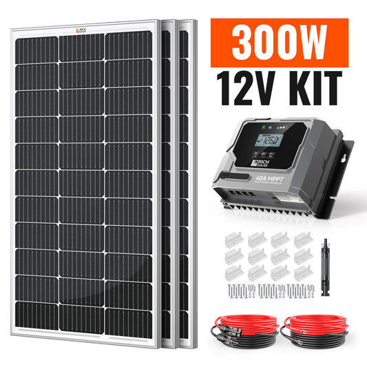 Rich Solar 300 Watt Solar Kit - RS-K3004