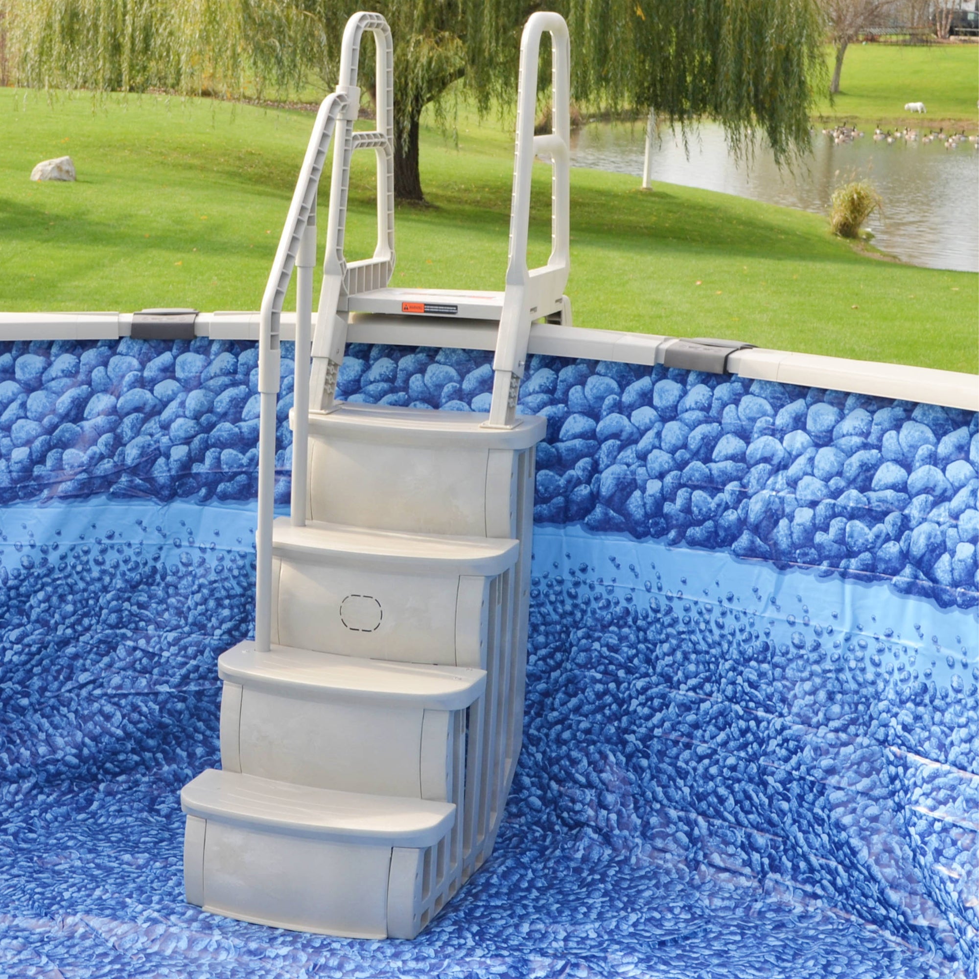 Main Access 48-54 Inch Above Ground Swimming Pool Smart Step and Ladder System - 30303