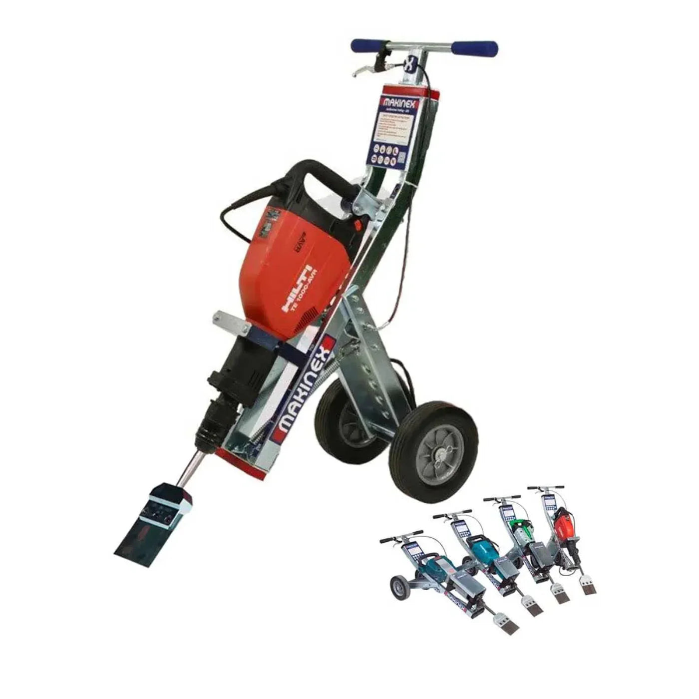 Makinex Universal Jackhammer Trolley - JHT-U-2