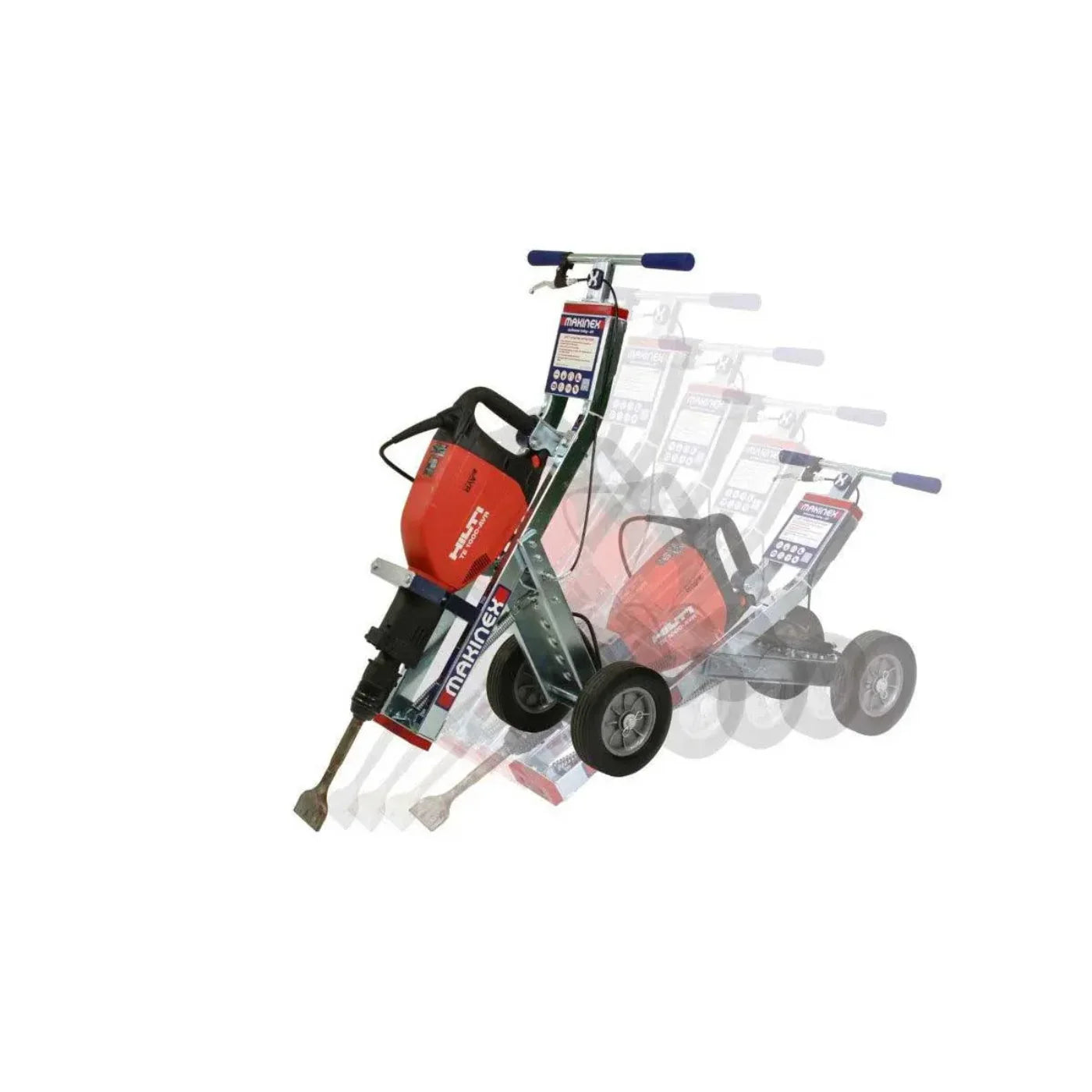 Makinex Universal Jackhammer Trolley - JHT-U-2