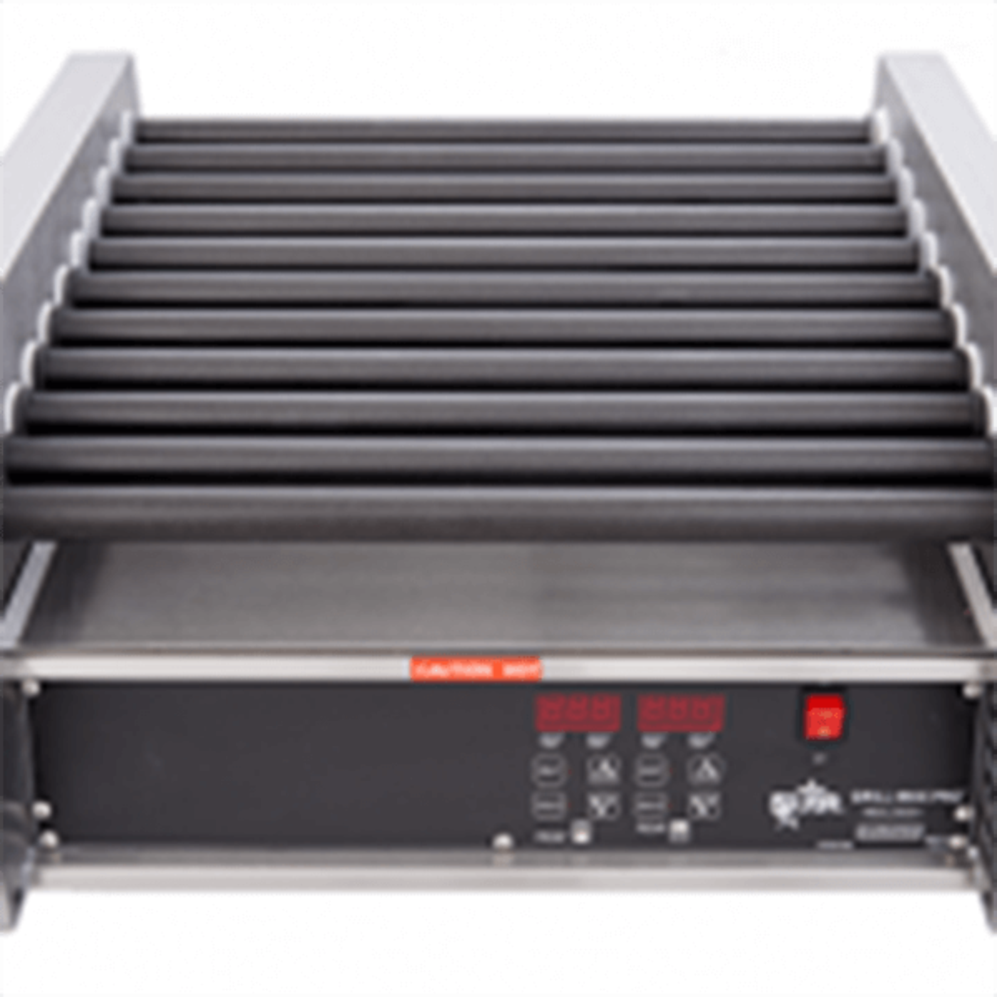 Star 8A-30STE-230V Grill-Max® Roller Grills with Electronic Controls with Clear Bun Door 230V - 8A-30STE-230V