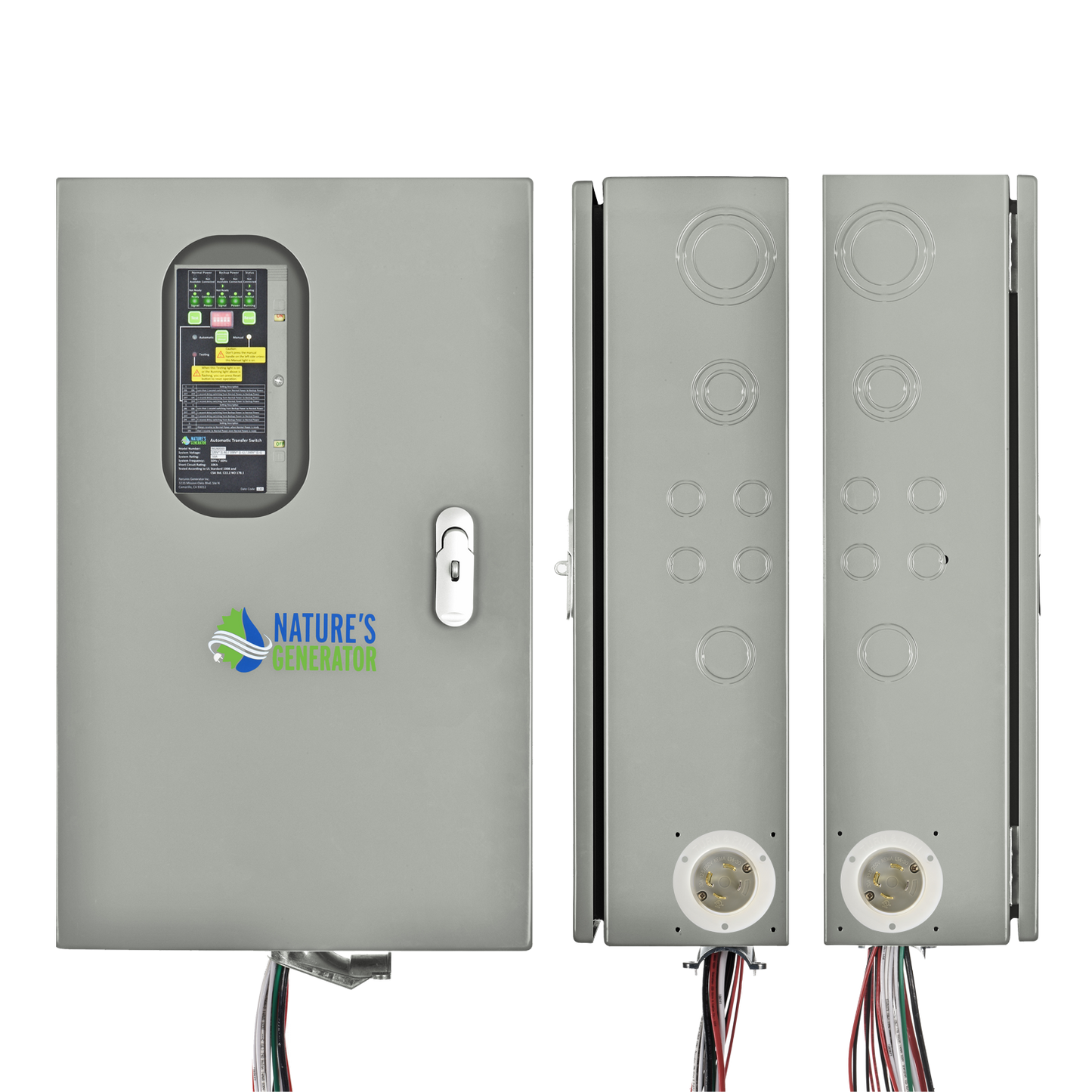 Nature's Generator  30A Automatic Generator Transfer Switch - NGA03030816N