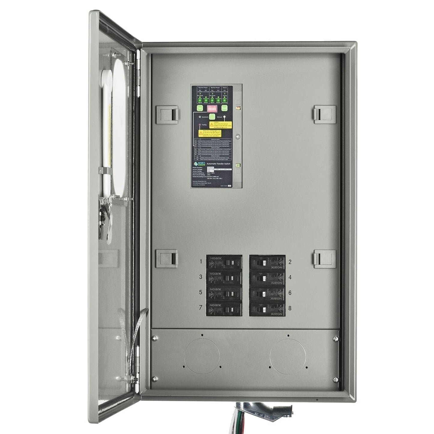 Nature's Generator  30A Automatic Generator Transfer Switch - NGA03030816N