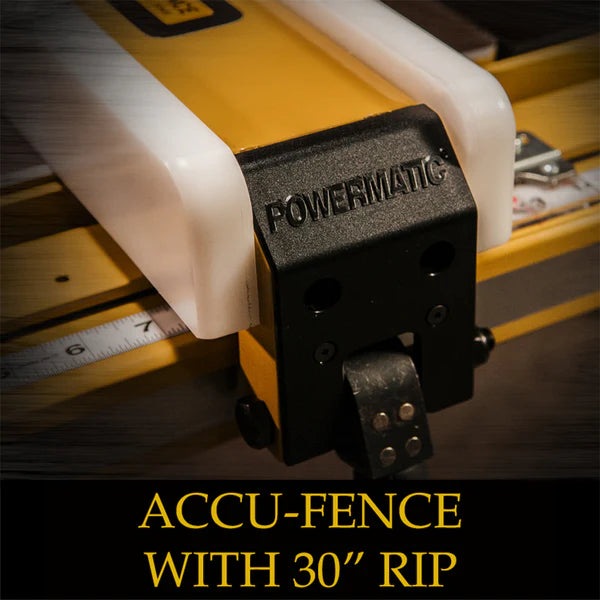 Powermatic 2000B 30" Rip Table Saw with Accu-Fence 5hp, 1PH, 230V - PM25130K