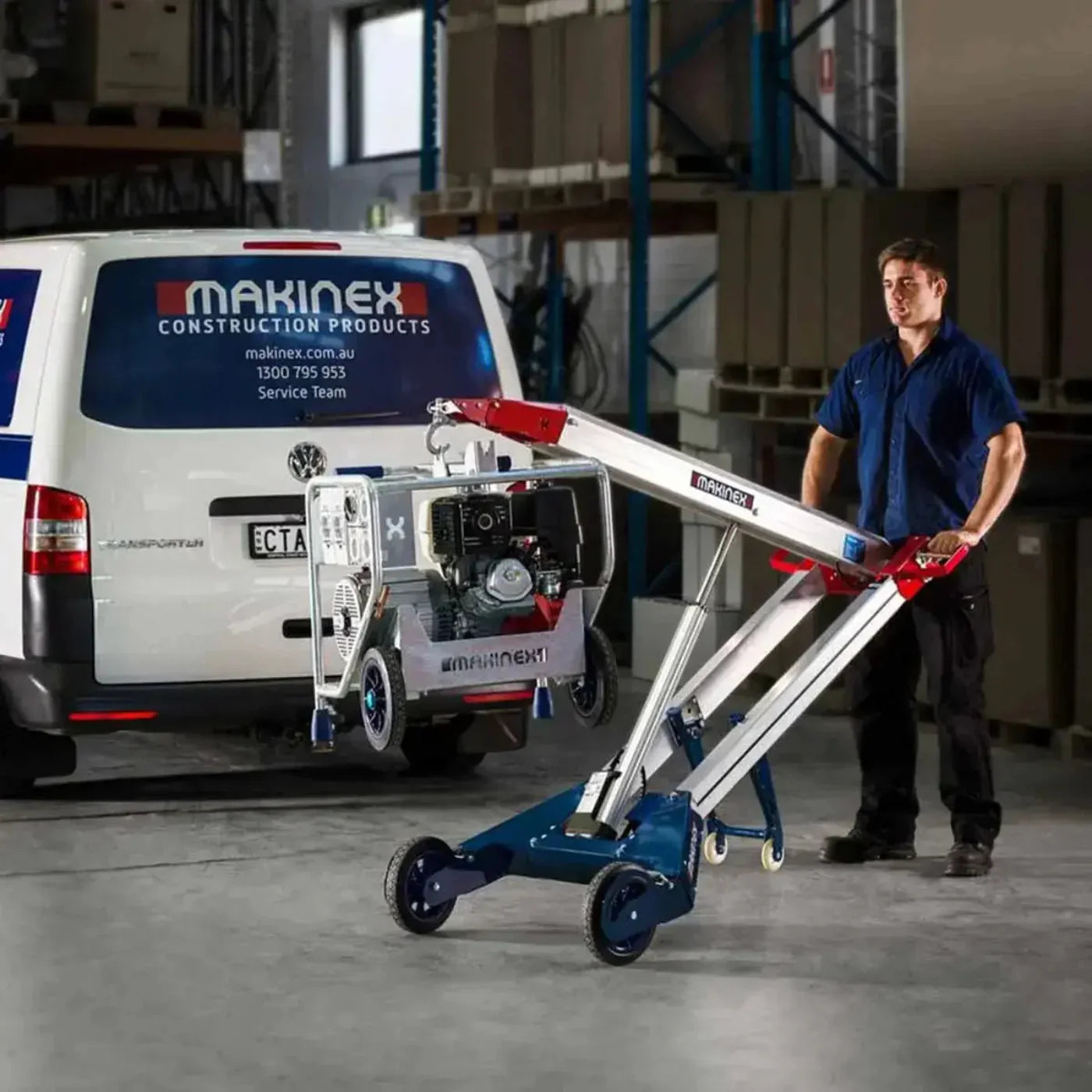 Makinex PHT2-140-US Powered Hand Truck - PHT2-140-US