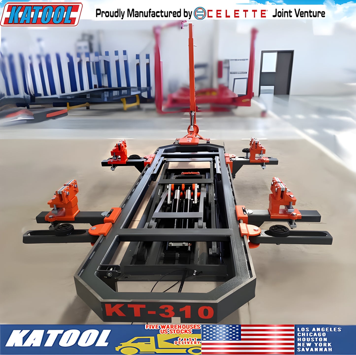 Katool Auto Body Frame Machine - KT-310