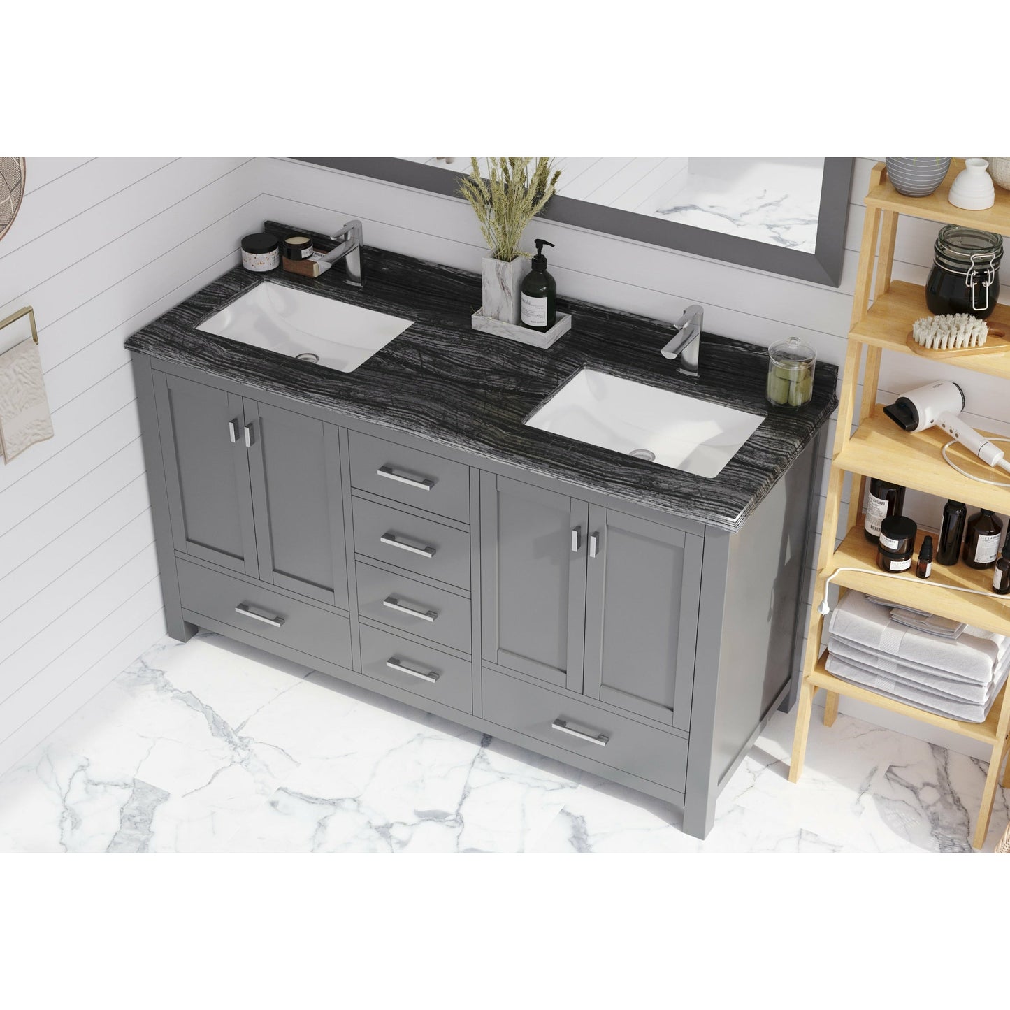 Laviva Wilson 60" Vanity - 313ANG-60G