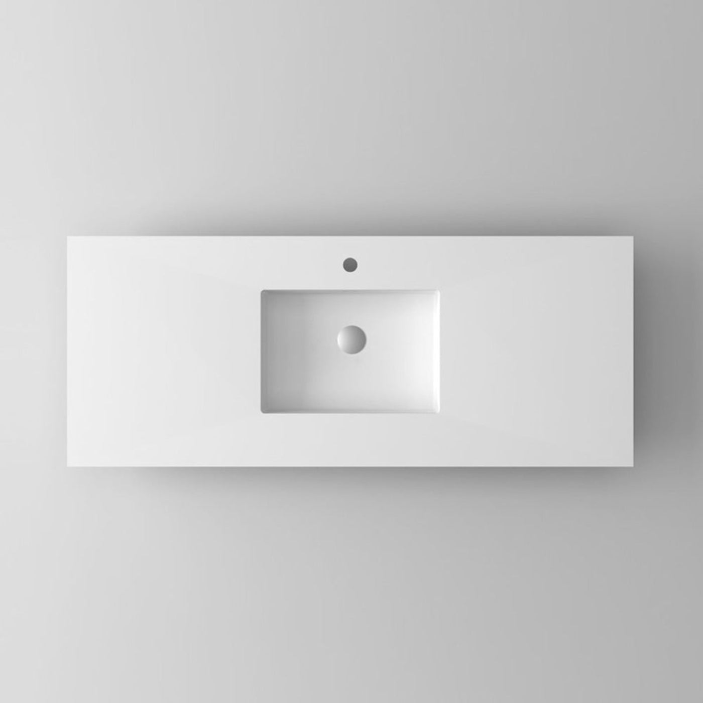 Laviva VIVA Stone Matte White Countertop - 313SQ1HSS-24-MW