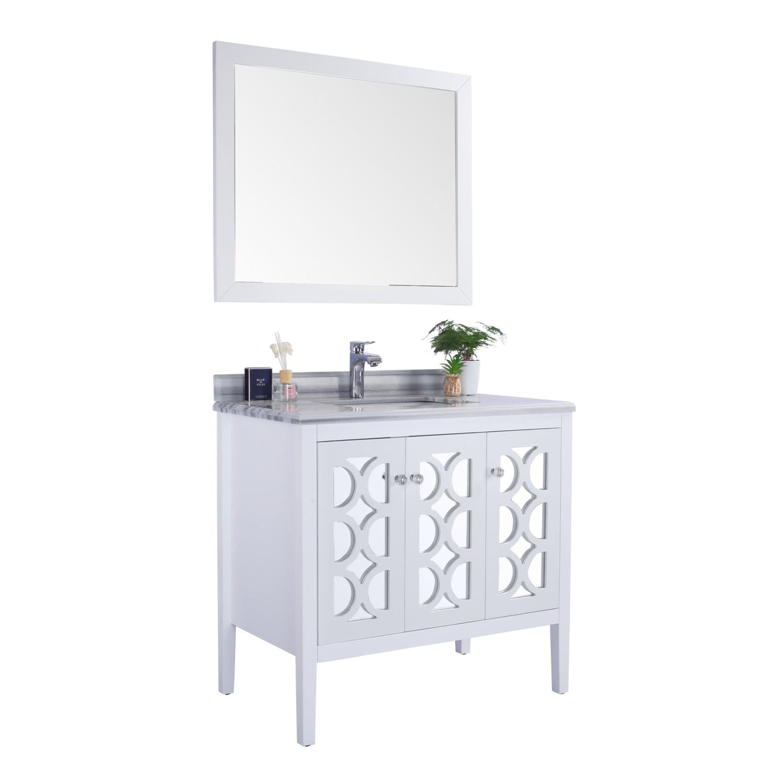 Laviva Mediterraneo 36" Vanity - 313MKSH-36-WS