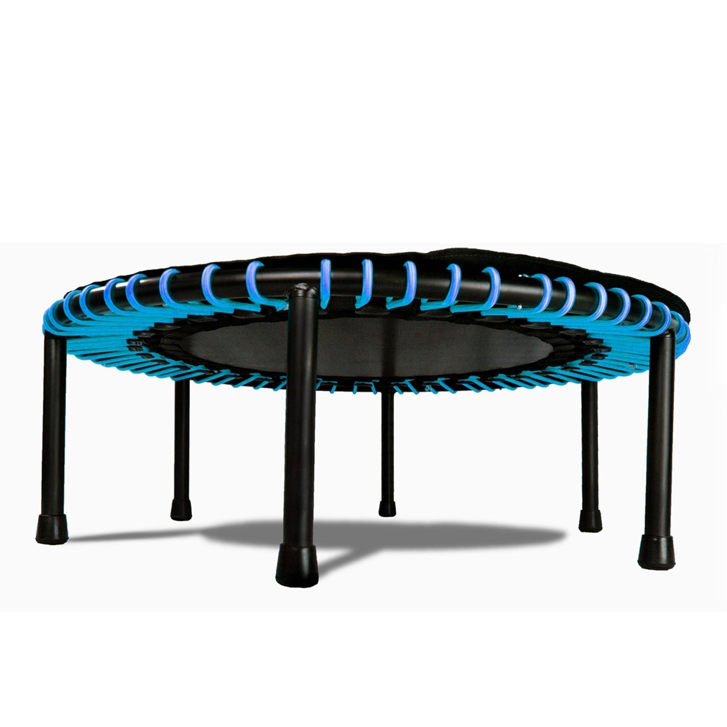 LEAPS & REBOUNDS 48" Adjustable Stability Bar with 48" Fitness Trampoline, Blue - 318052