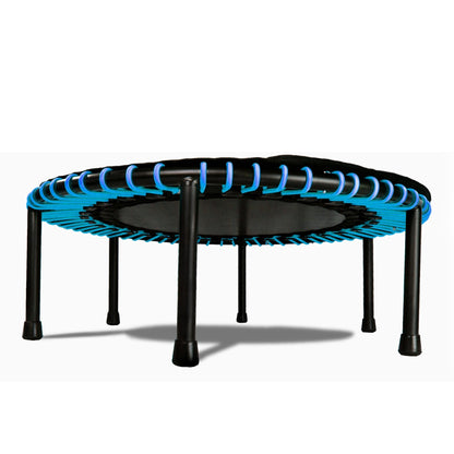 LEAPS & REBOUNDS 48" Adjustable Stability Bar with 48" Fitness Trampoline, Blue - 318052