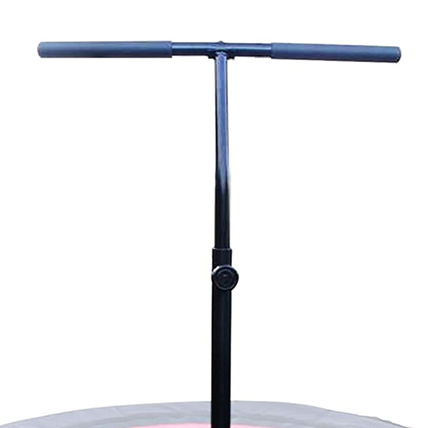 LEAPS & REBOUNDS 48" Adjustable Stability Bar with 48" Fitness Trampoline, Green - 318053