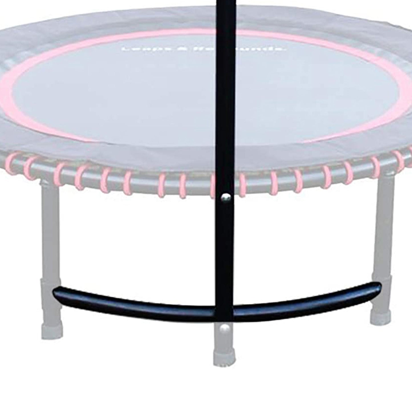 LEAPS & REBOUNDS 48" Adjustable Stability Bar with 48" Fitness Trampoline, Green - 318053