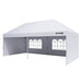 Outfine Canopy 10'x20' Pop Up Canopy Gazebo Commercial Tent with 4 Removable Sidewalls, Stakes X12, Ropes X6 for Patio Outdoor Party Events - B0B6VG1F73