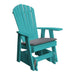 A&L Furniture Poly Adirondack Glider Chair - Recycled Plastic