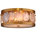 Jamie Young Small Upsala Agate Flush Mount Ceiling Light -D. 5UPSA-SMAG