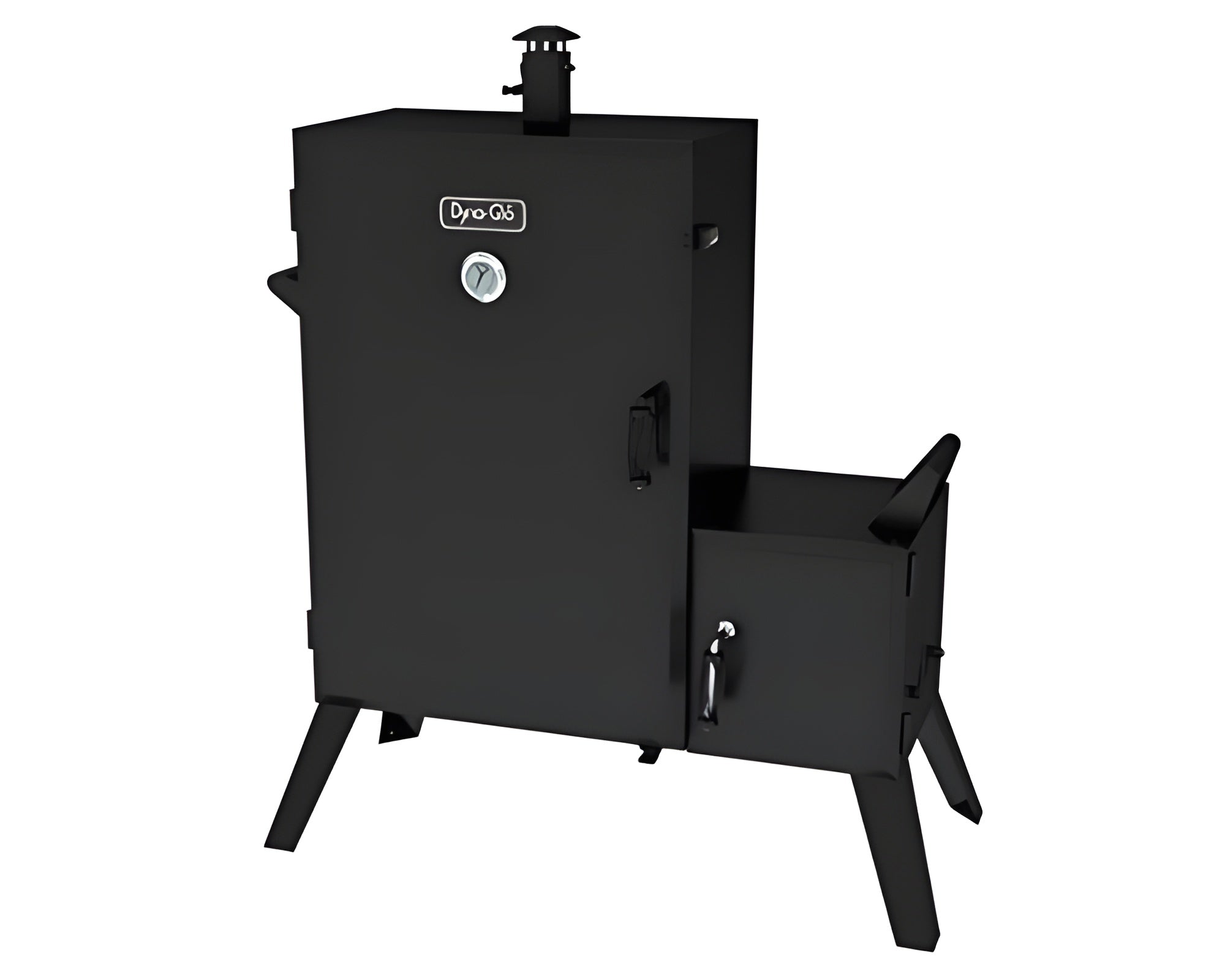 Dyna-Glo DGO1890BDC-D Wide Body Vertical Offset Charcoal Smoker,Black - B010759GGQ