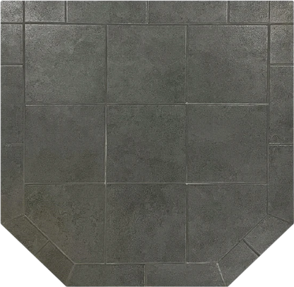 ComfortBilt Flatwall Standard Hearth Pad 32" for Alpine HP40 Midnight Black New - 32-MIDNIGHTBLACK-FLATWALL