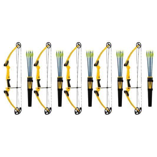 Genesis Archery Original Right Hand Compound Bow Kit w/Arrows & Quiver (5 Pack) - 323587