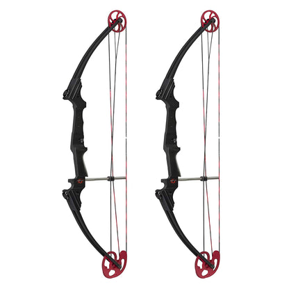 Genesis Archery Compound Bow Adjustable Sizing for Left Handed, Black (2 Pack) - 323649