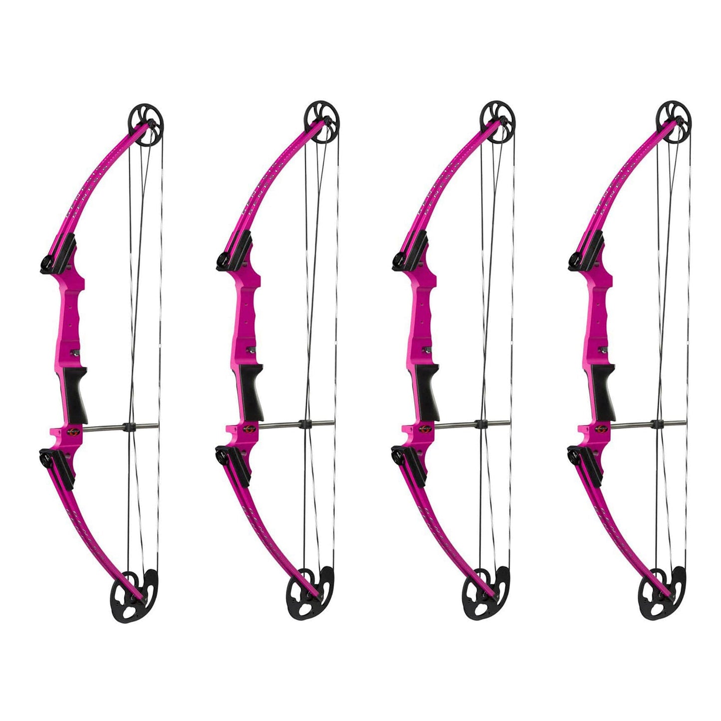 Genesis Archery Compound Bow Adjustable Sizing for Right Handed, Purple (4 Pack) - 323668