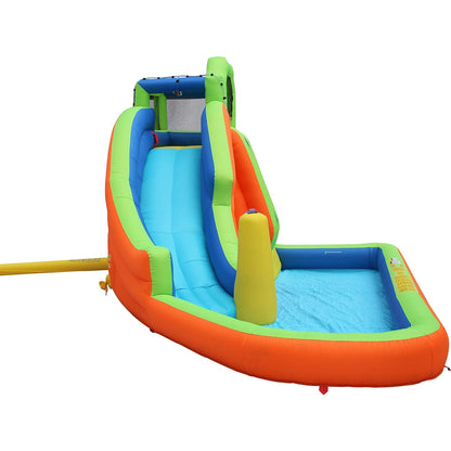 Banzai Gushing Geyser Water-Spraying Inflatable Pool Water Park Set, Multicolor - 327014